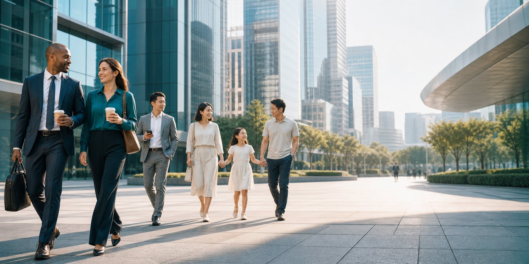 Meridian Private & Co customers banking on the go in the city